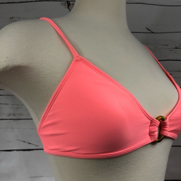 Aerie Coral Cha Cha Bikini Top - Picture 4 of 5